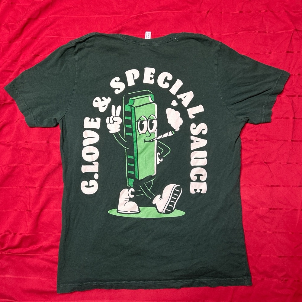 Bella Canvas Dark Green Tee